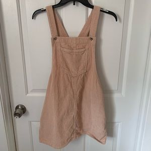 Pink Forever 21 corduroy dress
